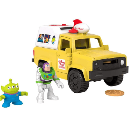 トイストーリー  Fisher-Price Imaginext バズ・ライトイヤー＆ピザプラネット・トラック  Buzz Lightyear & Pizza Planet Truck