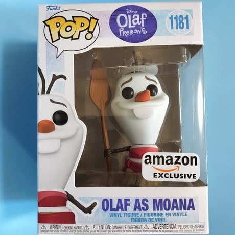 ファンコ ポップ 　ディズニー『オラフが贈る物語』オラフ as モアナ　Funko POP! Disney+ Olaf Presents - Olaf as Moana