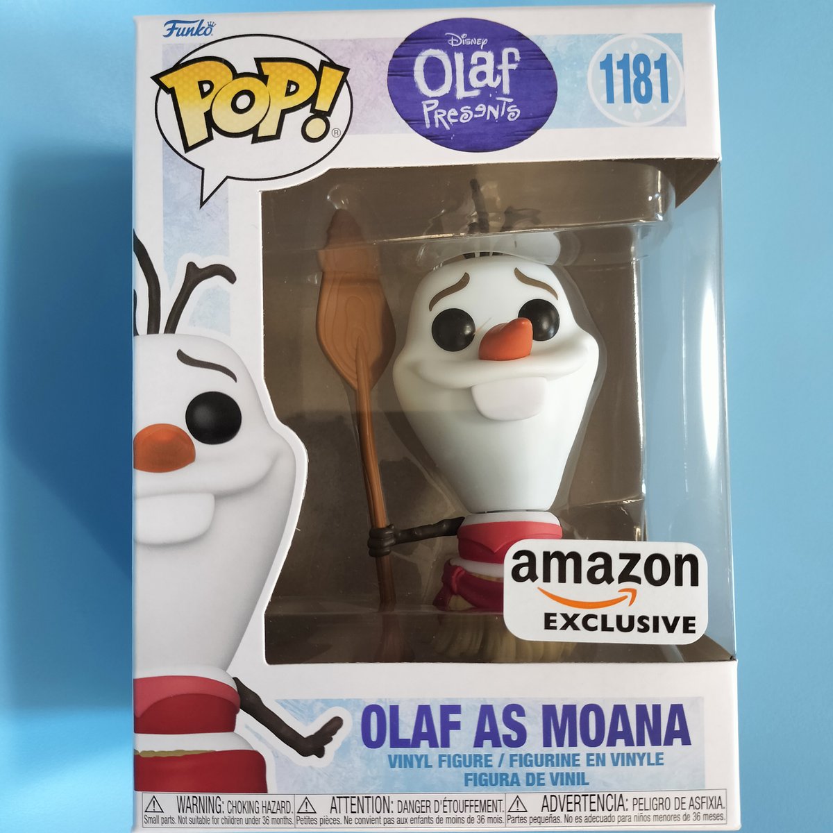 廃盤　限定品　Funko Pop! アナと雪の女王2　オラフ　10インチ603 Amazon.co.jp: ディズニー アナと雪の女王 2 - オラフとブルーニ