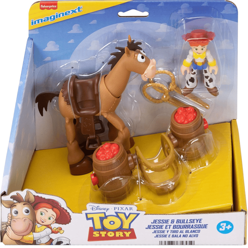トイ・ストーリーコレクション含む　ジェシー・ブルズアイ・エイリアン・ハム　セット トイストーリー Fisher-Price Imaginext ジェシー＆ブルズアイ J