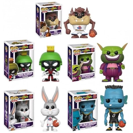 ファンコ ポップ　FUNKO POP!  　映画『スペース・ジャム』5体セット