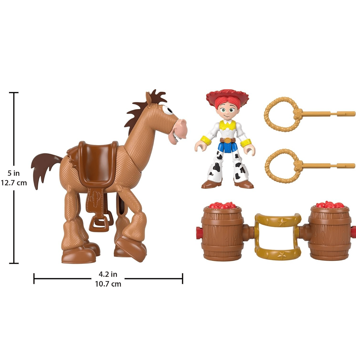トイストーリー Fisher-Price Imaginext ジェシー＆ブルズアイ J