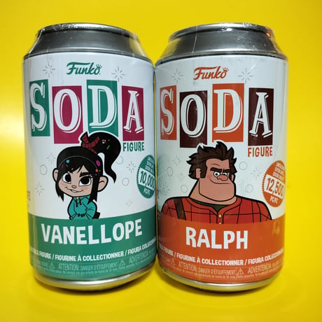 ファンコ ビニール・ソーダ 『シュガー・ラッシュ』 ヴァネロペ & ラルフ　Funko Vinyl SODA　Wreck It Ralph　VANELLOPE & RALPH