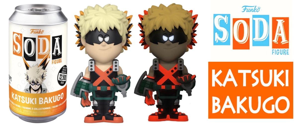 僕のヒーローアカデミア』ファンコ ビニール Sodaフィギュア ”爆豪勝己