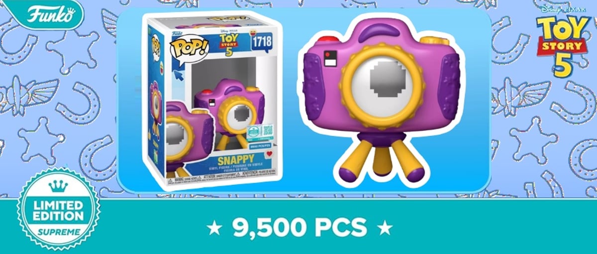 トイストーリー5』 9500体限定スナッピー ファンコポップ入荷
