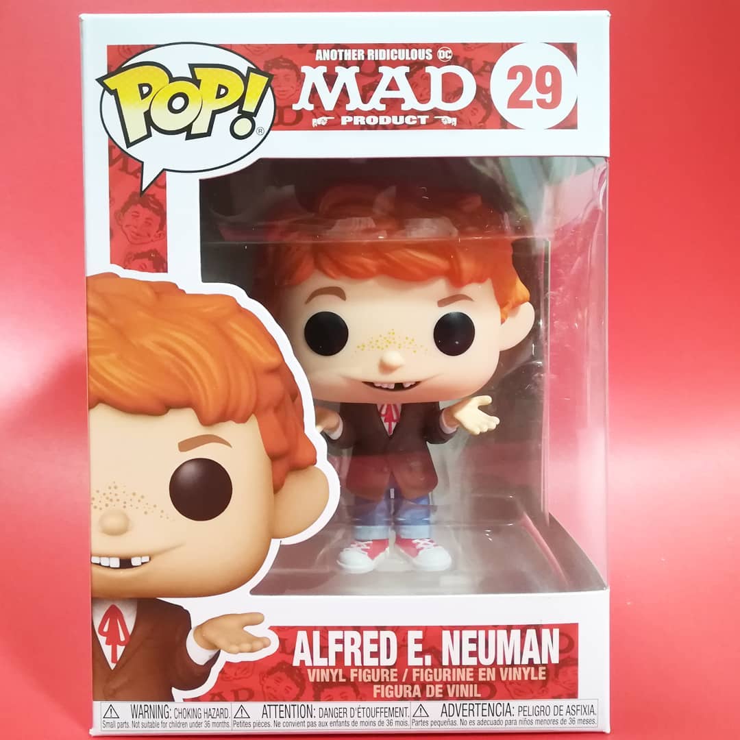 MAD アルフレッド　E ニューマン　ボブルヘッド Mad Magazine Alfred E. Neuman Wacky Wobbler Bobble Head : Amazon