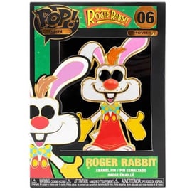 ロジャーラビット』ファンコポップと同サイズの大きなピンバッジFUNKO