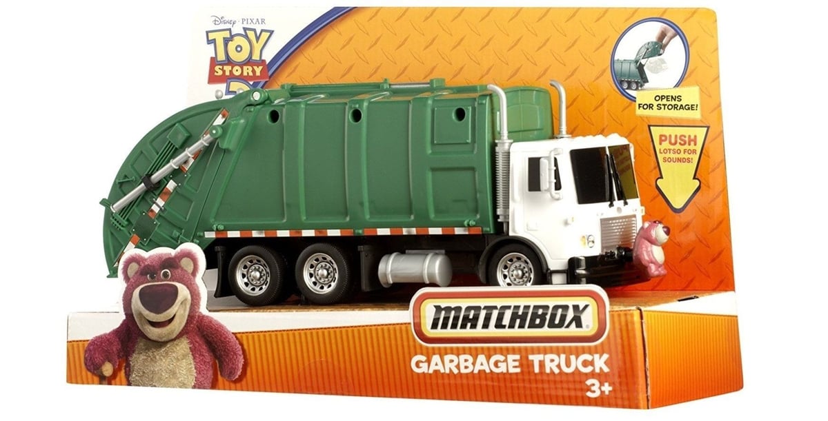 トイストーリー3』ロッツォがしゃべりまくる「MATCHBOX Garbage トイストーリー3』ロッツォがしゃべりまくる「MATCHBOX Garbage