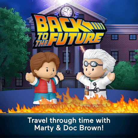 フィッシャープライス リトルピープル　 「バック・トゥ・ザ・フューチャー」   　Back To the Futures　Little People®
