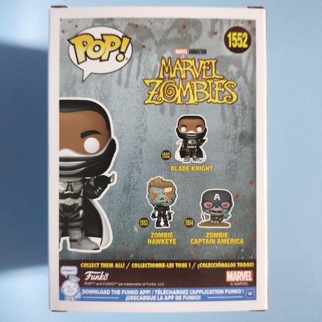 ファンコ ポップ  マーベル・ゾンビーズ  ブレイド・ナイト　FUNKO POP! MARVEL ZOMBIES 　BLADE KNIGHT