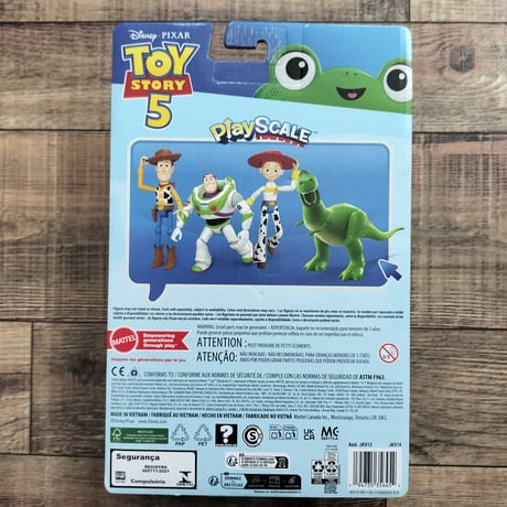 トイストーリー5 マテル　Play Scale アクションフィギュア ウッディ