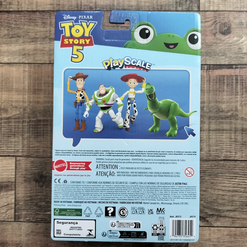 トイストーリー5 マテル Play Scale アクションフィギュア ウッディ