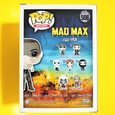 ファンコ ポップ 『マッドマックス 怒りのデス・ロード』 フュリオサ大隊長　Funko Pop! Mad Max Fury Road Furiosa（Missing Arm）