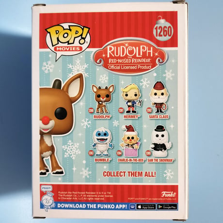 ファンコポップ『ルドルフ 赤鼻のトナカイ』　FUNKO POP The Red-Nosed Reindeer