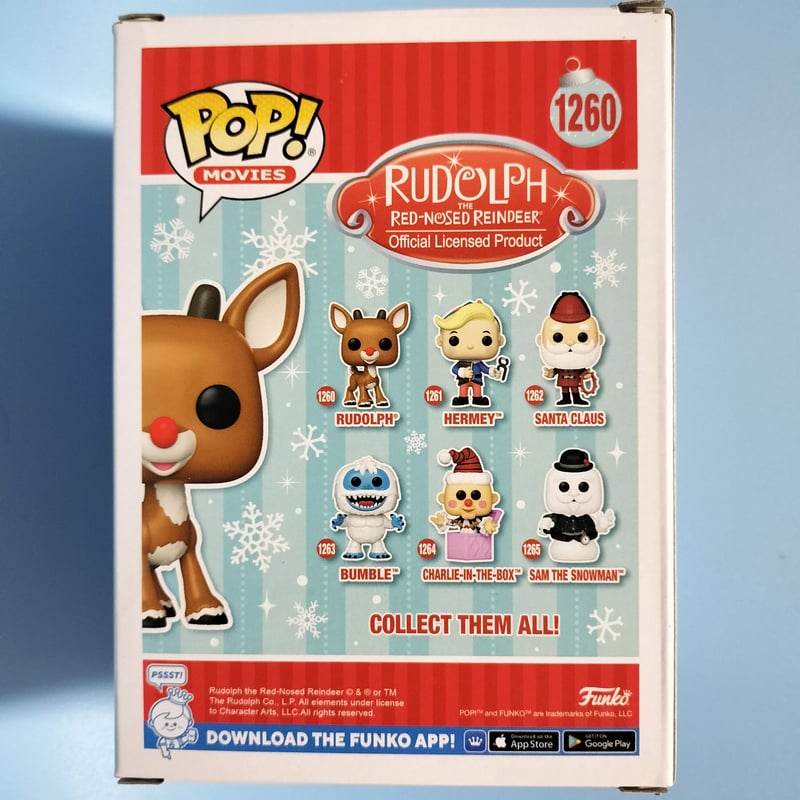 ファンコポップ『ルドルフ 赤鼻のトナカイ』 FUNKO POP The Red-Nosed R