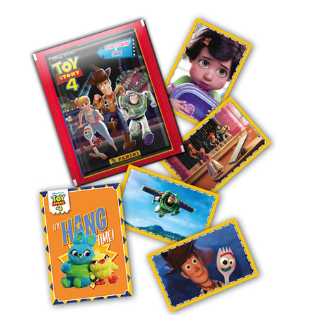 2019年デッドストック　トイストーリー4   Panini  ステッカーパック　（5枚入り）