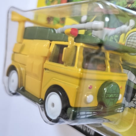 Hot Wheels Premium Pop Culture, TMNT　Party Wagon　パーティーワゴン