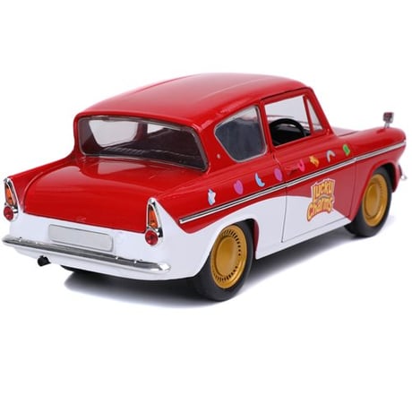 Jada Toys ラッキー・チャーム & 1959 フォード アングリア　1/24ダイキャストカー　Lucky Charms LUCKY THE LEPRECHAUN & FORD ANGLIA