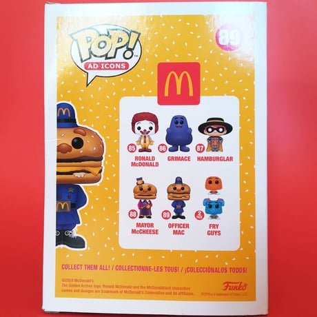 ファンコ ポップ 『マクドナルド』ビッグマック・ポリス　FUNKO POP!McDomald's　Officer Big Mac