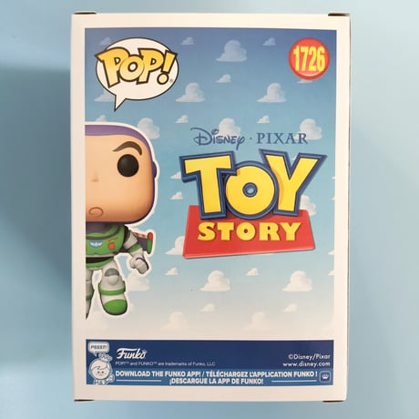 ファンコポップ 『トイストーリー 』 バズ・ライトイヤー 《グロー版》  FUNKO POP! Toy Story　Buzz Lightyear 《GLOW》