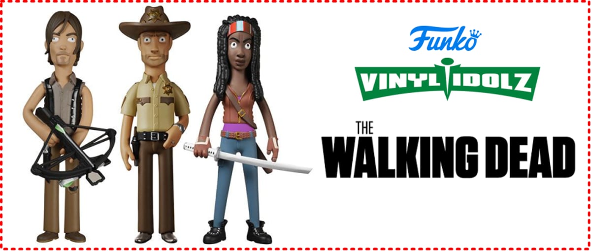 【VINYL IDOLZ】ウォーキングデッド 3体セット VINYL IDOLZ】ウォーキングデッド 3体セット VINYL IDOLZ