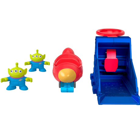 トイストーリー  Fisher-Price Imaginext エイリアン ランチャー    Aliens Launcher