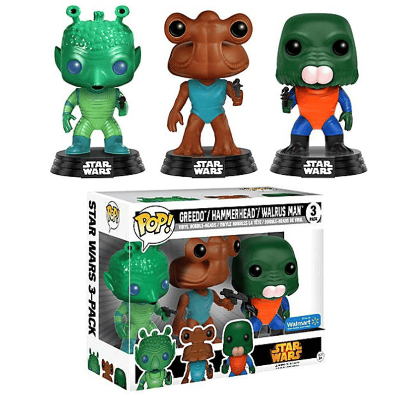 2017年 ファンコポップ 「スターウォーズ」カンティーナの酒場 3体