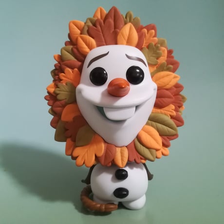 ファンコ ポップ 　ディズニー『オラフが贈る物語』オラフ as シンバ　Funko POP! Disney+ Olaf Presents - Olaf as Simba