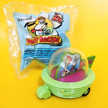 1999年デッドストック　Wendy's キッズミールトイ "ハンナバーベラ・レーサーズ"　Wendy's Kids Meal Hanna Barbera Racers