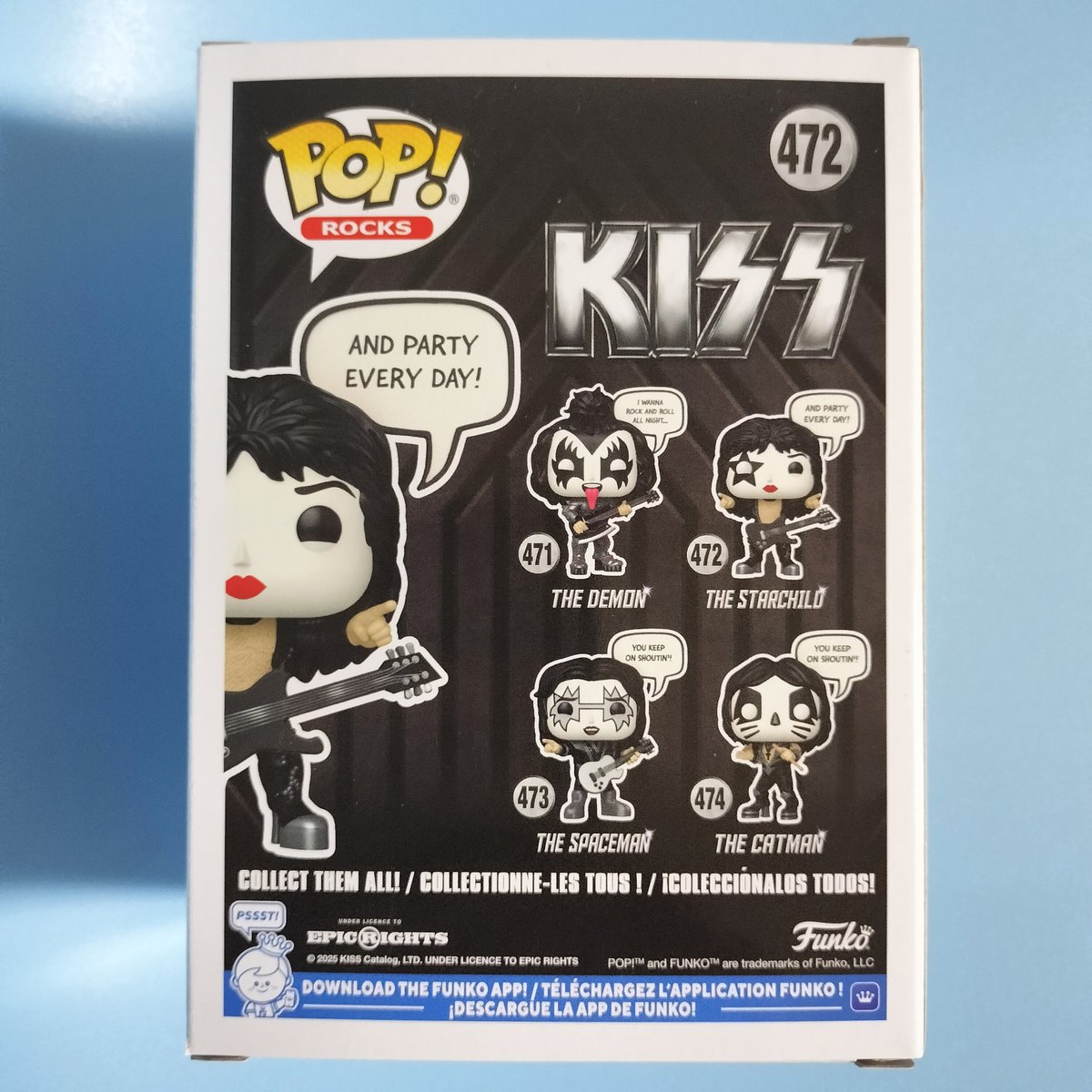 ファンコ ポップ KISS （Rock and Roll All Nite!）4体セット F