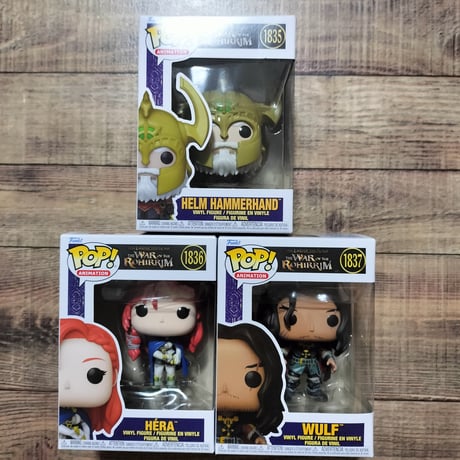 ファンコポップ　『 ロード・オブ・ザ・リング ローハンの戦い』3体セット　FUNKO POP! The Lord of the Rings: The War of the Rohirrim