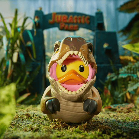 コスプレ・ダック　TUBBZ　『ジュラシック・パーク』ティラノサウルス　 TUBBZ Cosplaying Duck  Jurassic Park　T-Rex