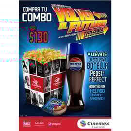 バックトゥザフューチャー　ペプシパーフェクト（アルゼンチン版） バックトゥザフューチャー2」に登場した 「Pepsi Perfect