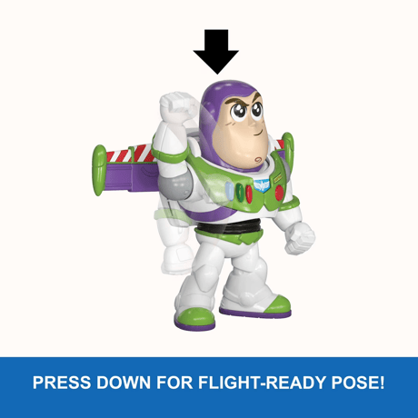 『トイストーリー』  クリックフィグ バズ・ライトイヤー　TOY STORY Click Figs Buzz Lightyear
