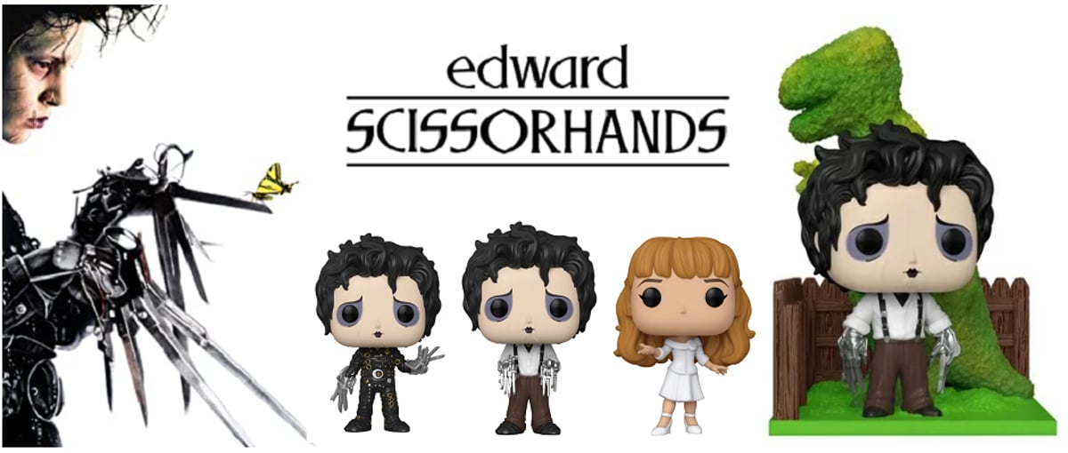 ティムバートン監督の名作「シザーハンズ」がファンコポップで登場