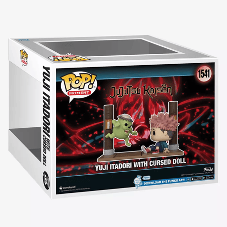 ファンコ ポップ  　『呪術廻戦』虎杖悠仁 w/"呪骸" キャシィ　FUNKO POP!  Jujutsu Kaisen Yuji Itadori W/Cursed Doll