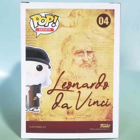 ファンコ ポップ　FUNKO POP!　レオナルド・ダ・ヴィンチ　Leonardo da Vinci
