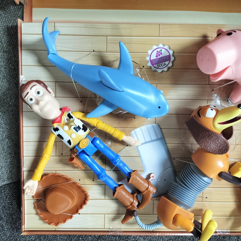 ディズニー100周年 トイストーリー アクションフィギュア 7体セット
