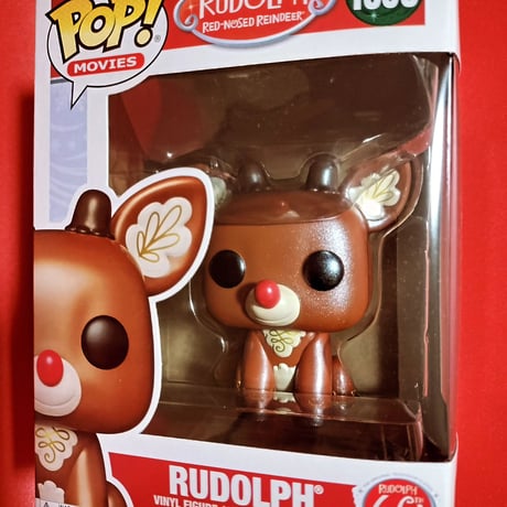 ファンコポップ『ルドルフ 赤鼻のトナカイ』ルドルフ（オーナメント風）　FUNKO POP The Red-Nosed Reindeer  RUDOLPH