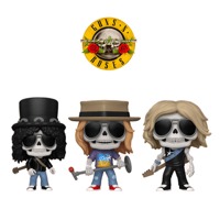 ファンコ ポップ  『ガンズ・アンド・ローゼズ』スケルトン 3体セット  Funko Pop! Rocks: Guns N' Roses　Skelton　set of 3