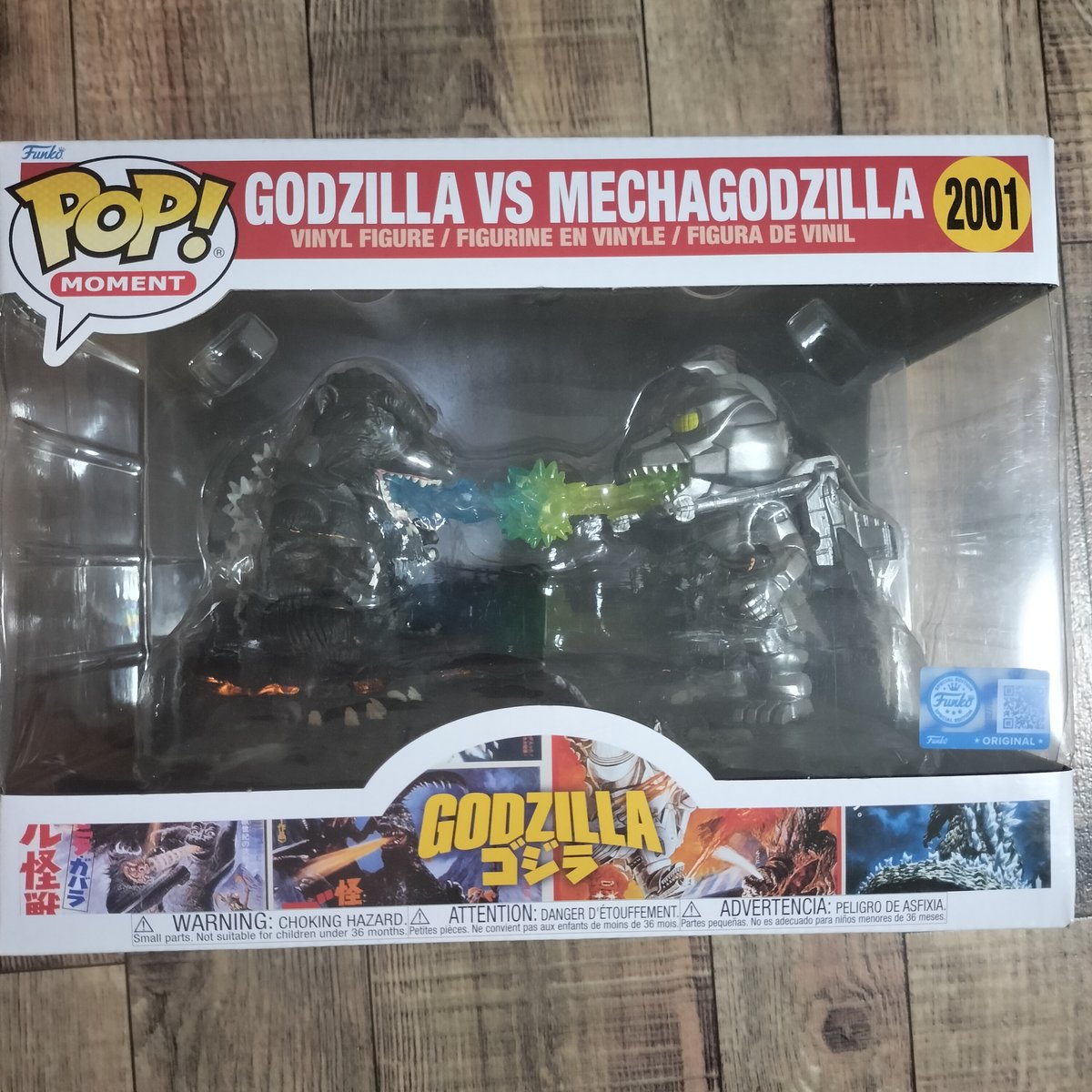 【新品未開封】Funko POP! MOMENT 2001 ゴジラVSメカゴジラ 📭📦 Got in the Godzilla vs MechaGodzilla Moment! 🔥 . #Godzilla