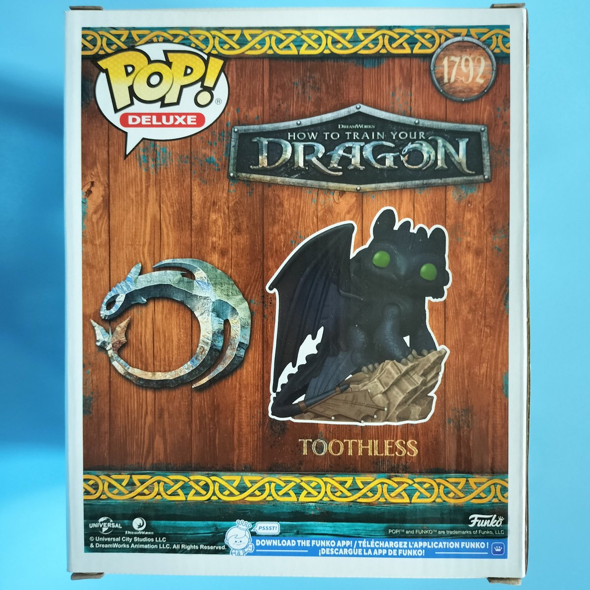 【海外限定版】Funkoヒックとドラゴントゥース ケース付き toothless How to Train Your Dragon Toothless Funko Pop! Figure Deluxe