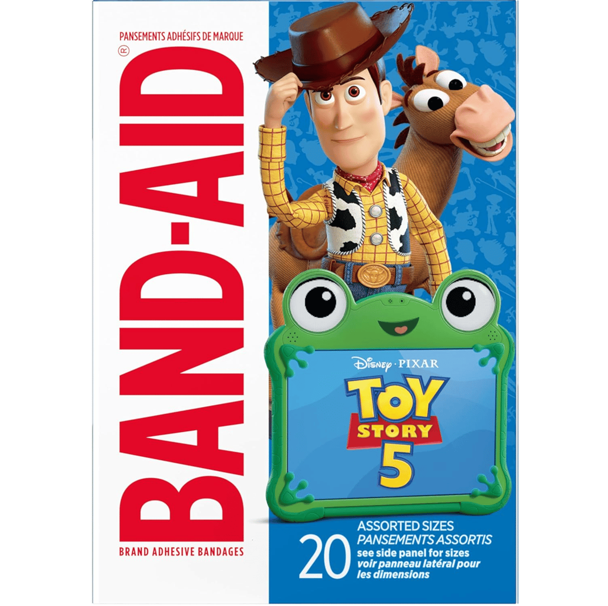 ディズニー・ピクサー 『トイ・ストーリー5』 BAND-AID® 20枚入り