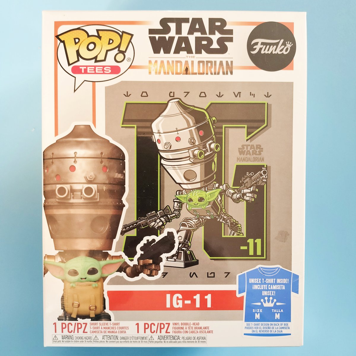 2019年 ファンコポップ 『マンダロリアン』IG-11 Tシャツセット Funko