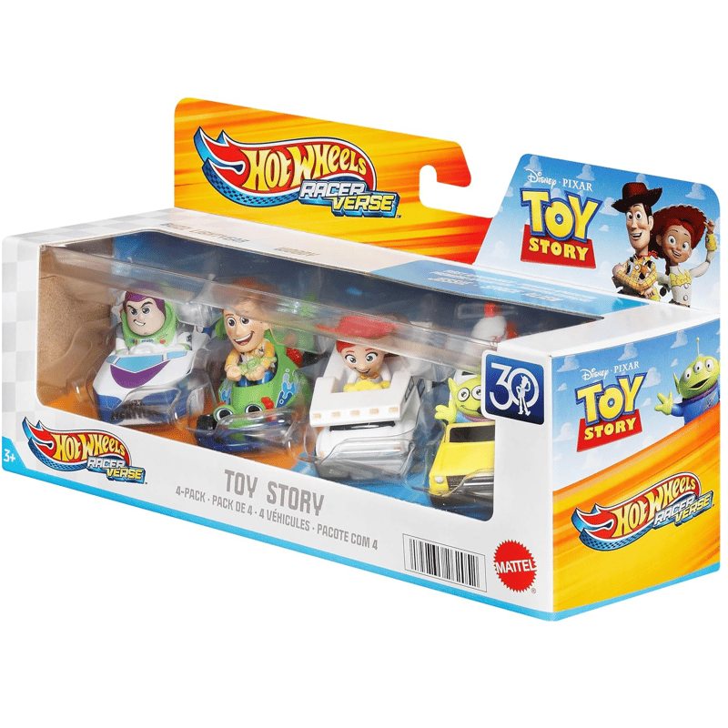 HOTWHEELS RacerVerse トイストーリー30周年 4台セット