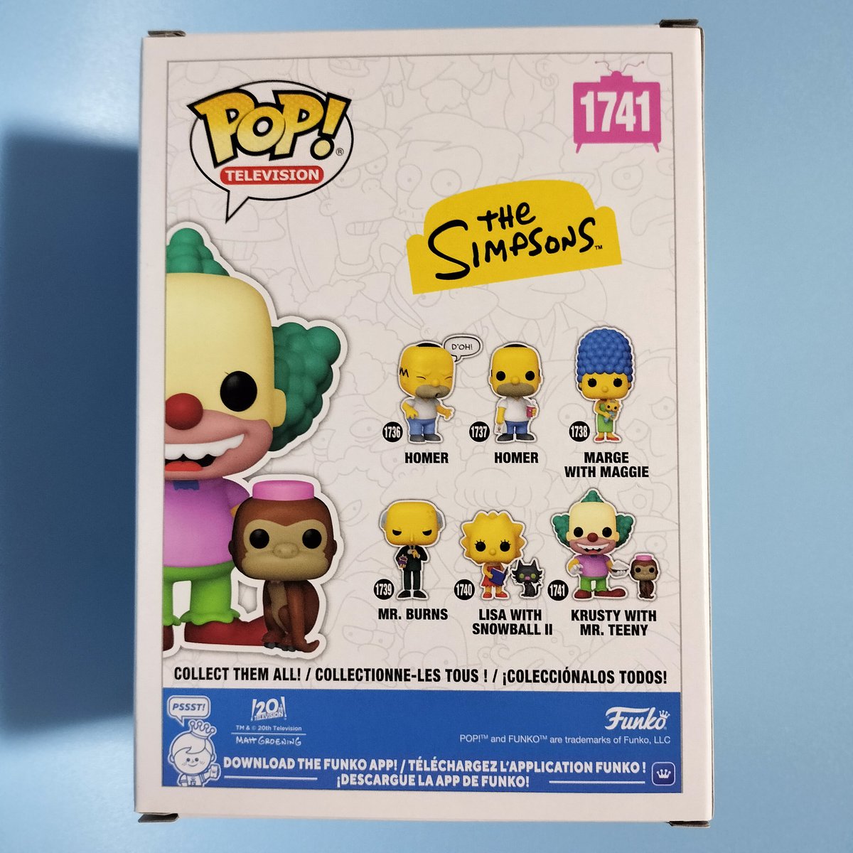 ファンコポップ 『ザ・シンプソンズ』 クラスティ w/ ミスター