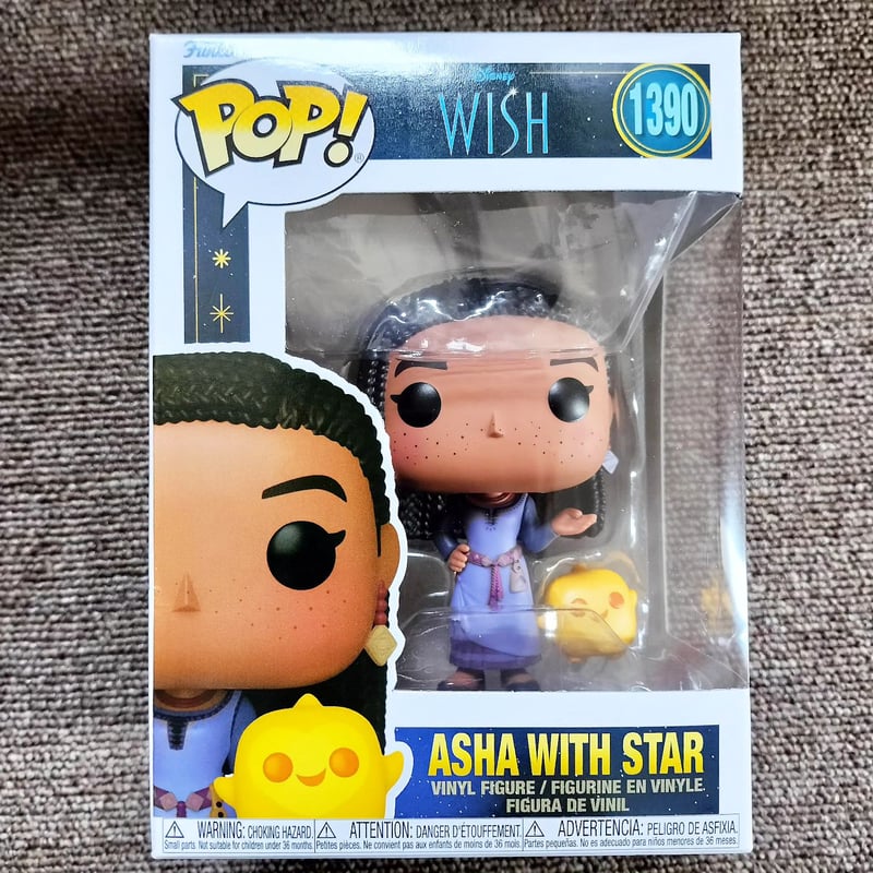 あやちゃん／FUNKO POP MCU ダイキャスト2種セット ファンコ ポップ ディズニー『ウィッシュ』アーシャ&スター