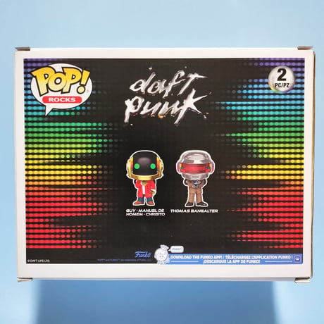 ファンコ ポップ  『ダフト・パンク』　ディスカバリー　2パック  Funko Pop! Daft Punk Discovery Era 2-Pack