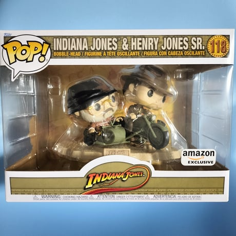 DXファンコポップ　『インディ・ジョーンズ/最後の聖戦』インディアナ・ジョーンズ & ヘンリー・ジョーンズ・シニア　Funko Pop! Indiana Jones & TheLastCrusade