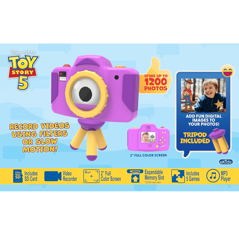 トイストーリー5 eKids スナッピー キッズ・デジタルカメラ